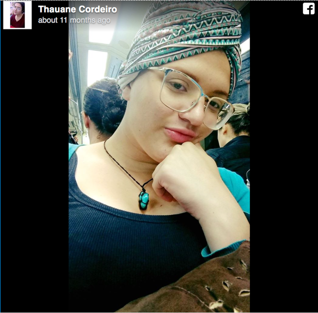 Thauane Cordeiro via Facebook